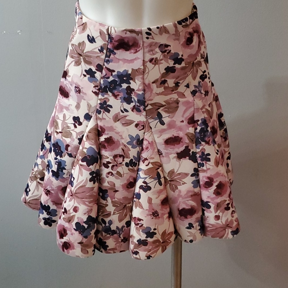 Lauren Conrad floral skirt